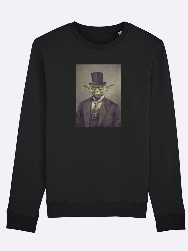 Sudadera Hombre - SIR YODA Negro - Kiabi