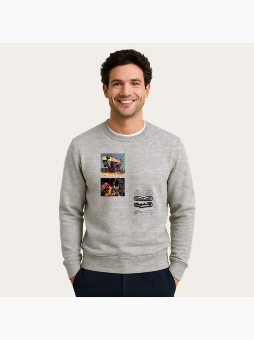 Sudadera Hombre - SKATEBOARD! MAGAZINE PHOTO - Kiabi Sudadera Hombre - SKATEBOARD! MAGAZINE PHOTO - Kiabi