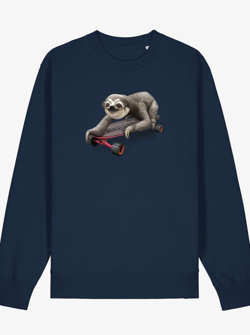 Sudadera Hombre - SKATEBOARD SLOTH - Kiabi