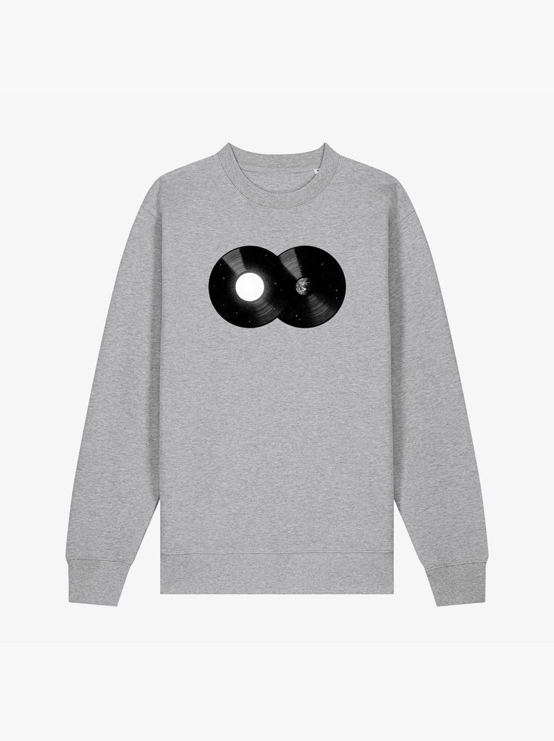 Sudadera Hombre - SOUNDS OF THE GALAXY Gris jaspeado - Kiabi