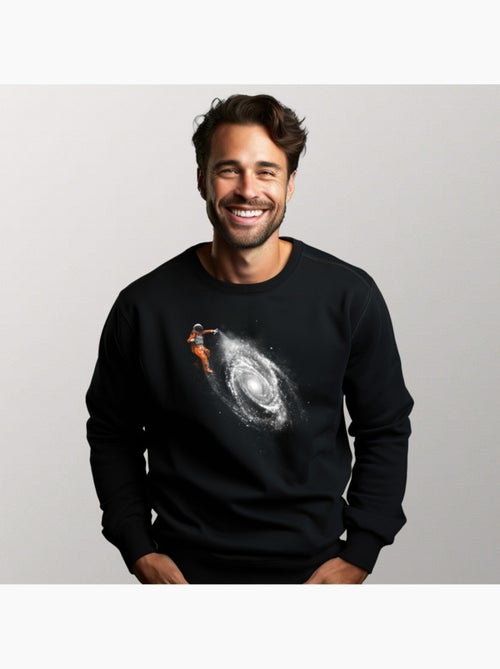 Sudadera Hombre - SPACE ART - Kiabi Sudadera Hombre - SPACE ART - Kiabi