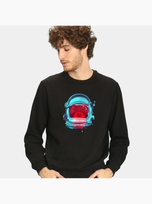 Sudadera Hombre - SPACE MONKEY - Kiabi Sudadera Hombre - SPACE MONKEY - Kiabi