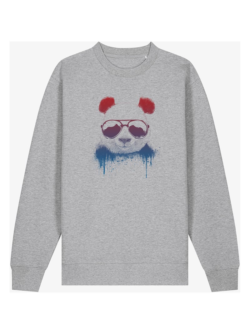 Sudadera Hombre - STAY COOL Gris jaspeado - Kiabi