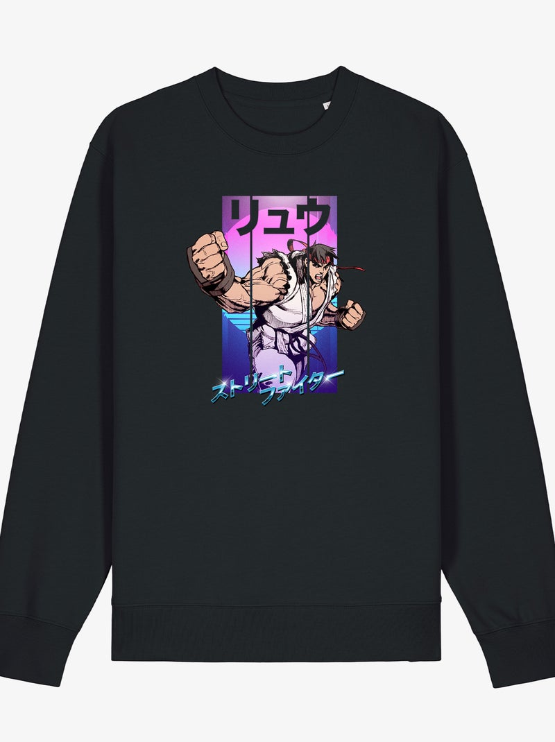 Sudadera Hombre - STREET FIGHTER 3 Negro - Kiabi