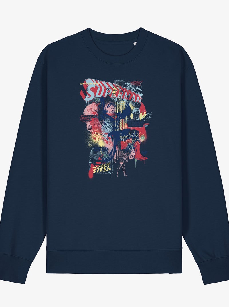 Sudadera Hombre - SUPERMAN 2 Azul marino - Kiabi