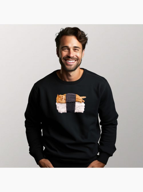 Sudadera Hombre - SUSHI CAT - Kiabi