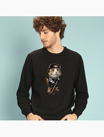 Sudadera Hombre - TEAM HOCKEY CAT