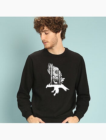 Sudadera Hombre - THE EAGLE AND THE DEER