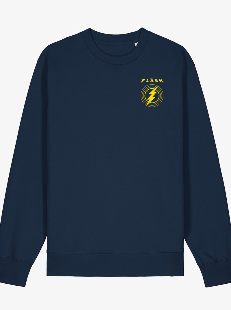 Sudadera Hombre - THE FLASH LOGO CŒUR Azul marino - Kiabi