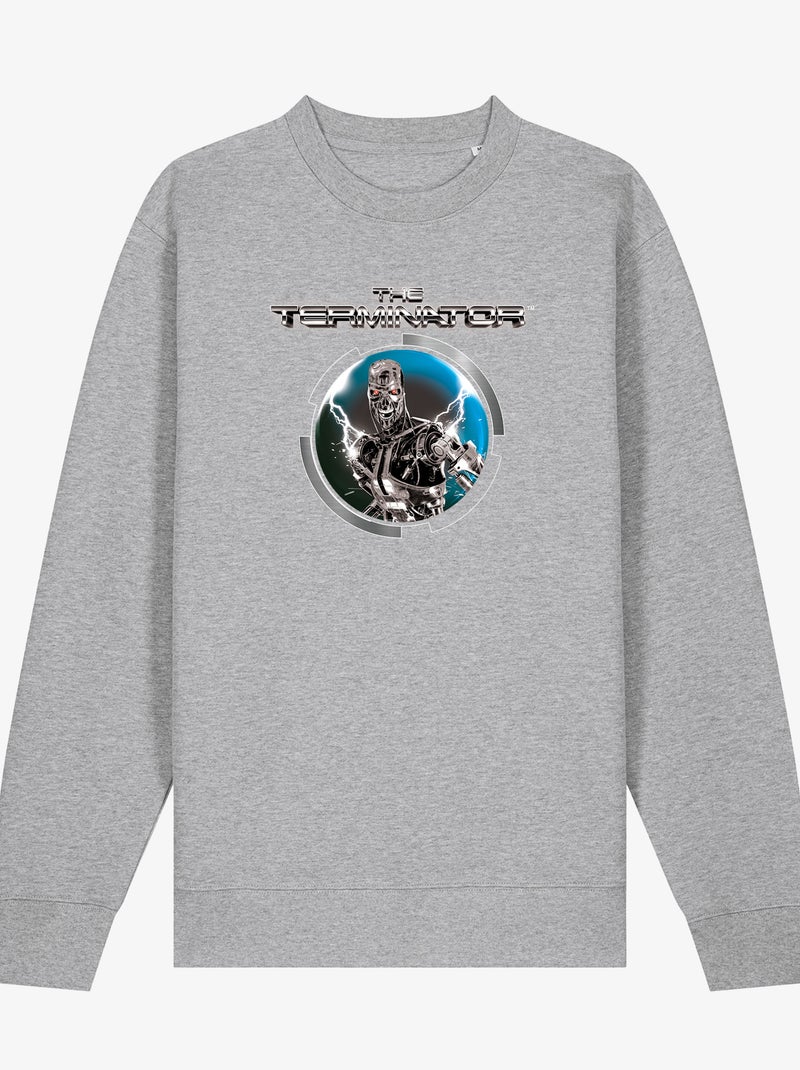 Sudadera Hombre - THE TERMINATOR Gris jaspeado - Kiabi