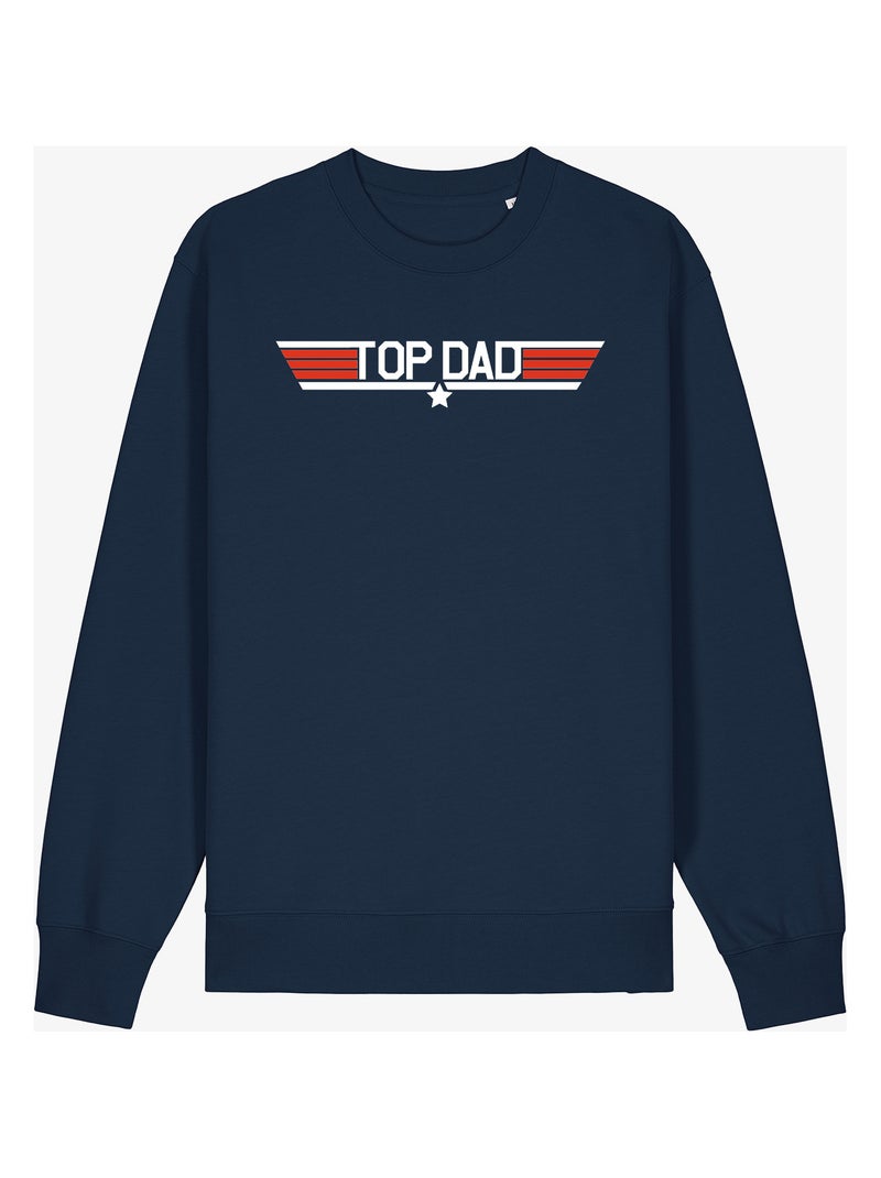 Sudadera Hombre - TOP DAD Azul marino - Kiabi
