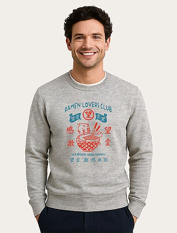 Sudadera Hombre - TORC RAMEN LOVERS CLUB BLUE RED
