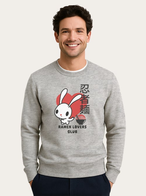 Sudadera Hombre - TORC RAMEN LOVERS CLUB BUNNY - Kiabi