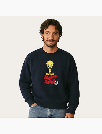 Sudadera Hombre - TWEETY 80TH PORTRAIT