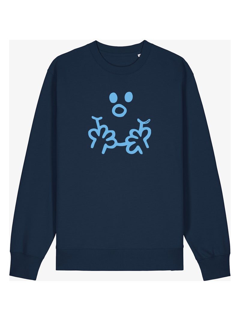 Sudadera Hombre - VISAGE MONSIEUR Azul marino - Kiabi