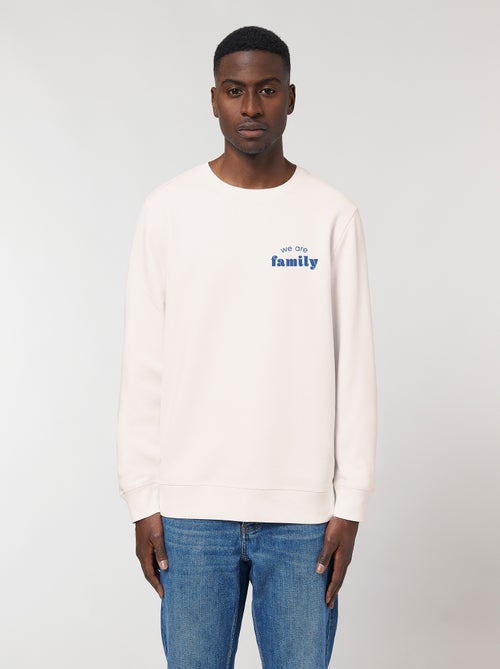 Sudadera Hombre - WE ARE FAMILY COEUR - Kiabi