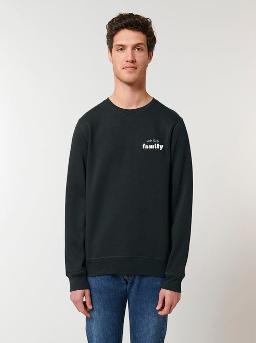 Sudadera Hombre - WE ARE FAMILY COEUR - Kiabi