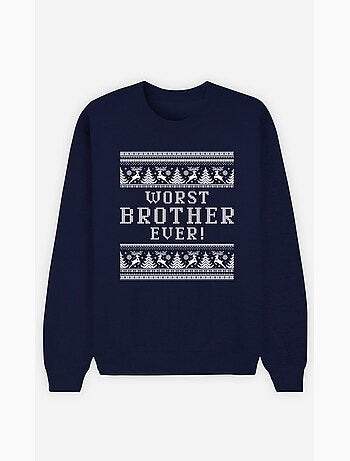 Sudadera Hombre - WORST BROTHER EVER