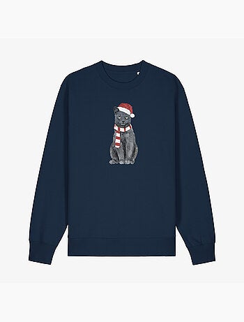 Sudadera Hombre - XMAS CAT
