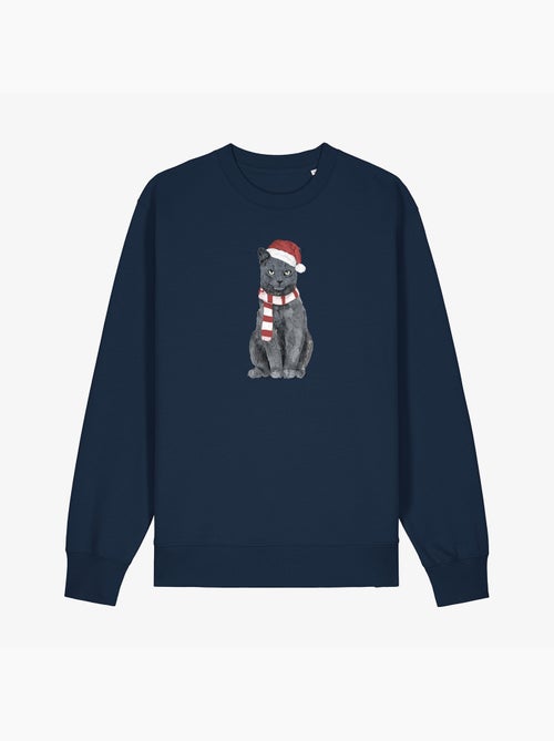 Sudadera Hombre - XMAS CAT - Kiabi Sudadera Hombre - XMAS CAT - Kiabi