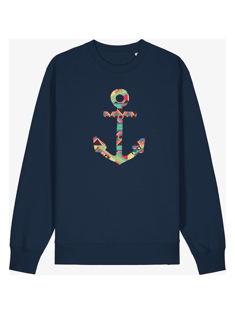 Sudadera Hombre - YOU MAKE ME HOME Azul marino - Kiabi