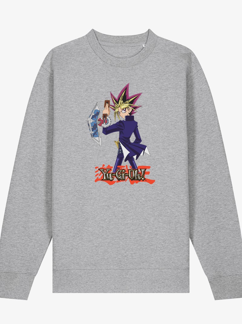 Sudadera Hombre - YU GI OH 1 Gris jaspeado - Kiabi