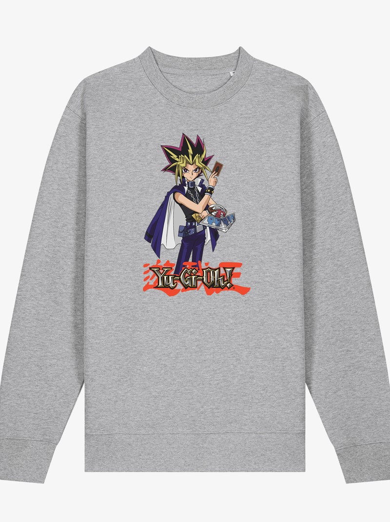 Sudadera Hombre - YU GI OH 4 Gris jaspeado - Kiabi