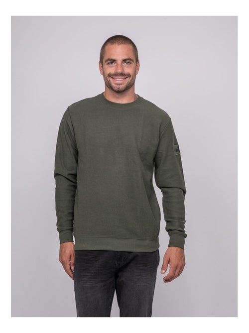 Sudadera hombre de cuello redondo WOUMEO - Kiabi