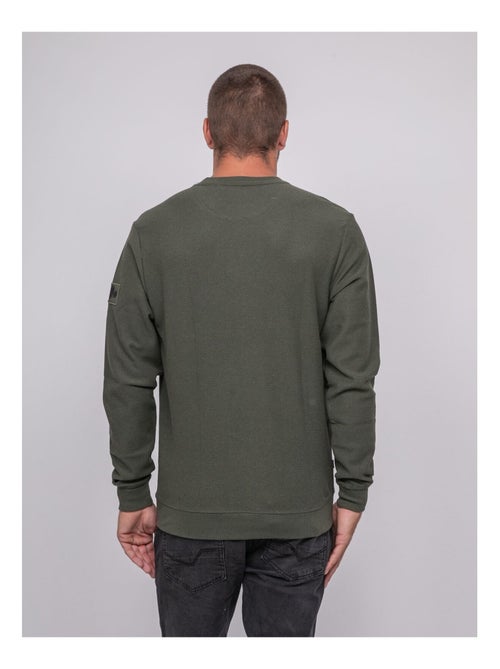 Sudadera hombre de cuello redondo WOUMEO - Kiabi