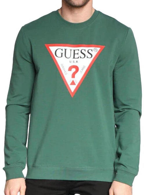 Sudadera Hombre Guess con Logo Triángulo - Kiabi