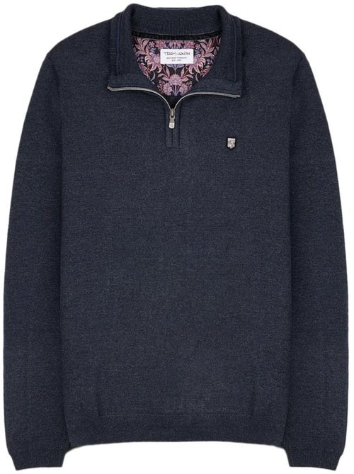 Sudadera hombre teddy smith con cremallera 1/4 - Kiabi
