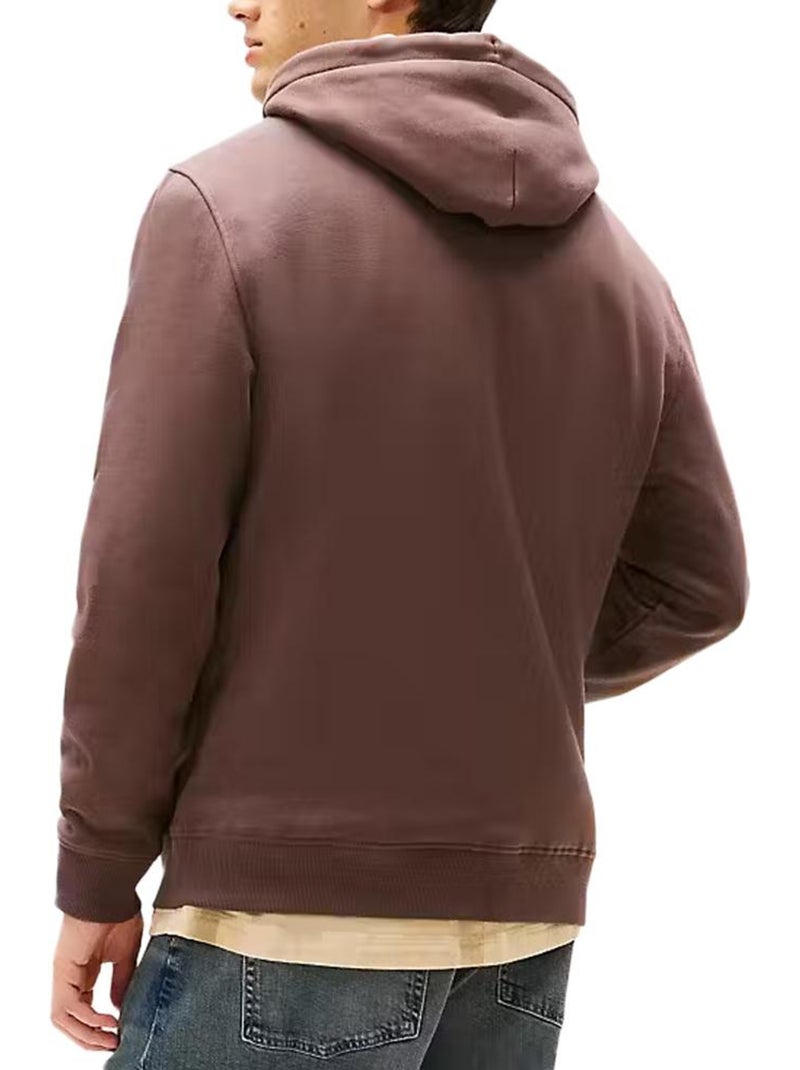 Sudadera hombre tommy hilfiger Marrón capuchino - Kiabi