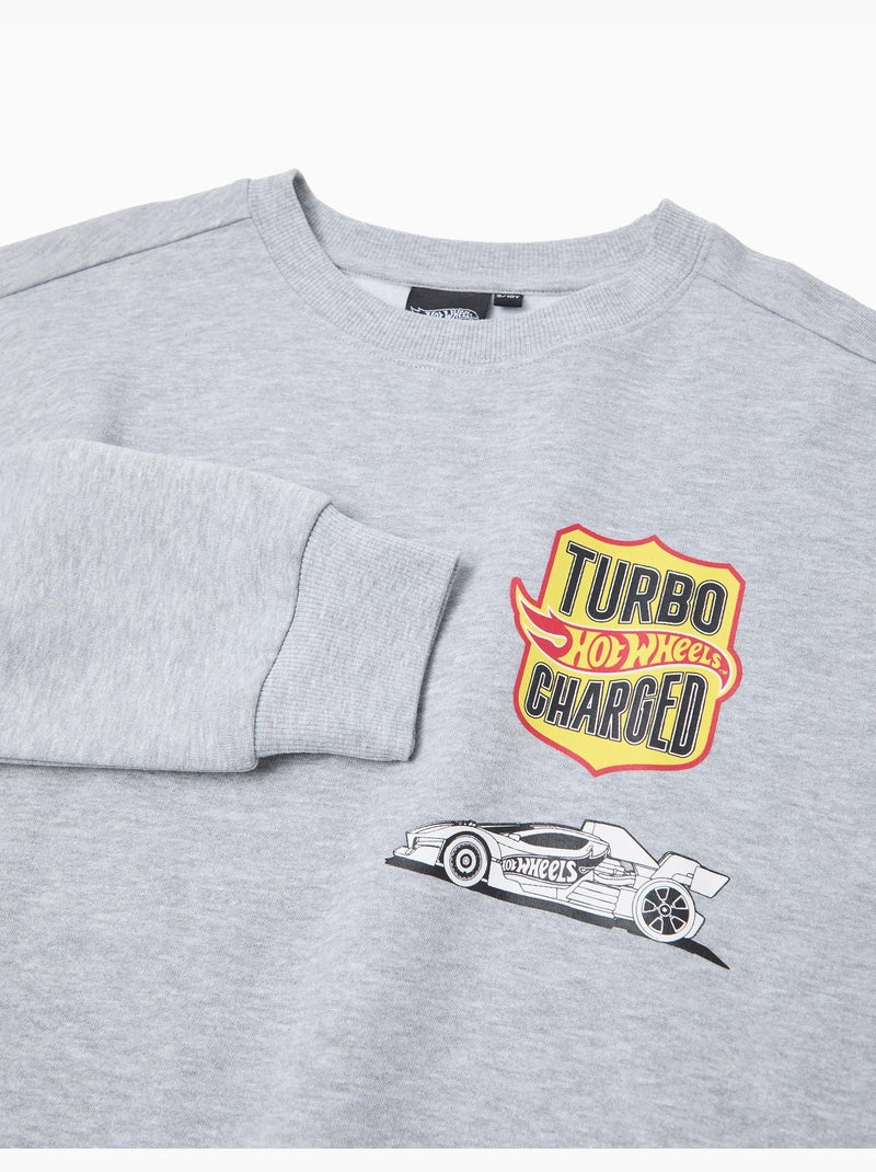 Sudadera 'Hot Wheels', MO Fashion Gris - Kiabi