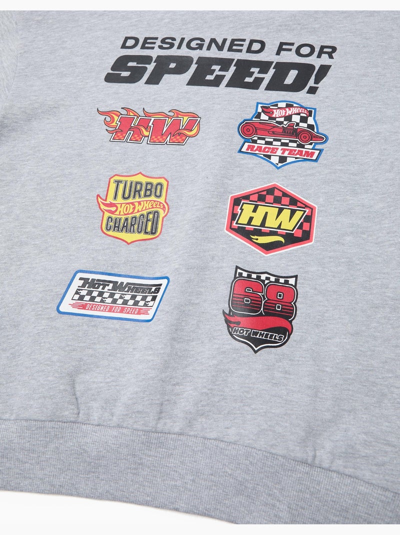 Sudadera 'Hot Wheels', MO Fashion Gris - Kiabi