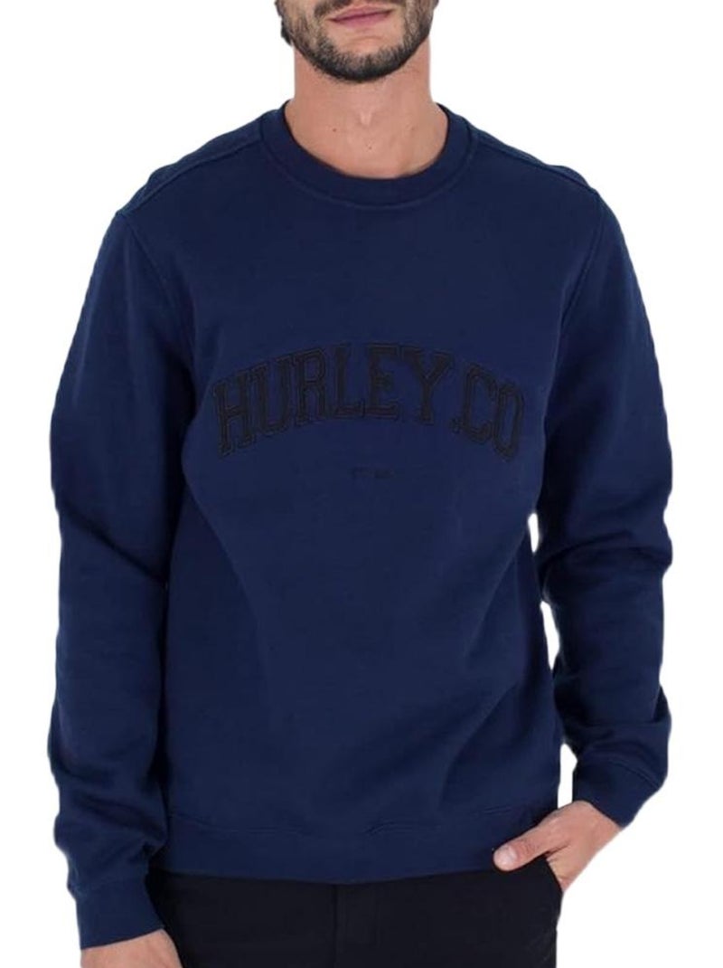 Sudadera Hurley Hombre con Logo Azul marino - Kiabi