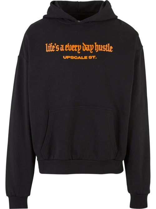 Sudadera hustle de ultrapesada para hombre - mister tee - Kiabi