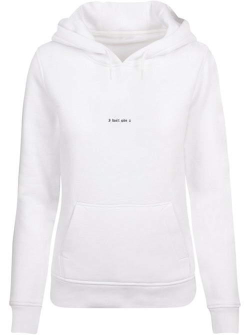 Sudadera i don't give a para mujer - miss tee - Kiabi