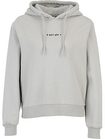Sudadera i don't give a para mujer - miss tee