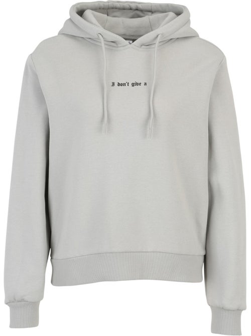 Sudadera i don't give a para mujer - miss tee - Kiabi