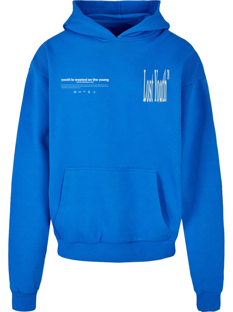 Sudadera icon v.1 para hombre - lost youth Azul cobalto - Kiabi