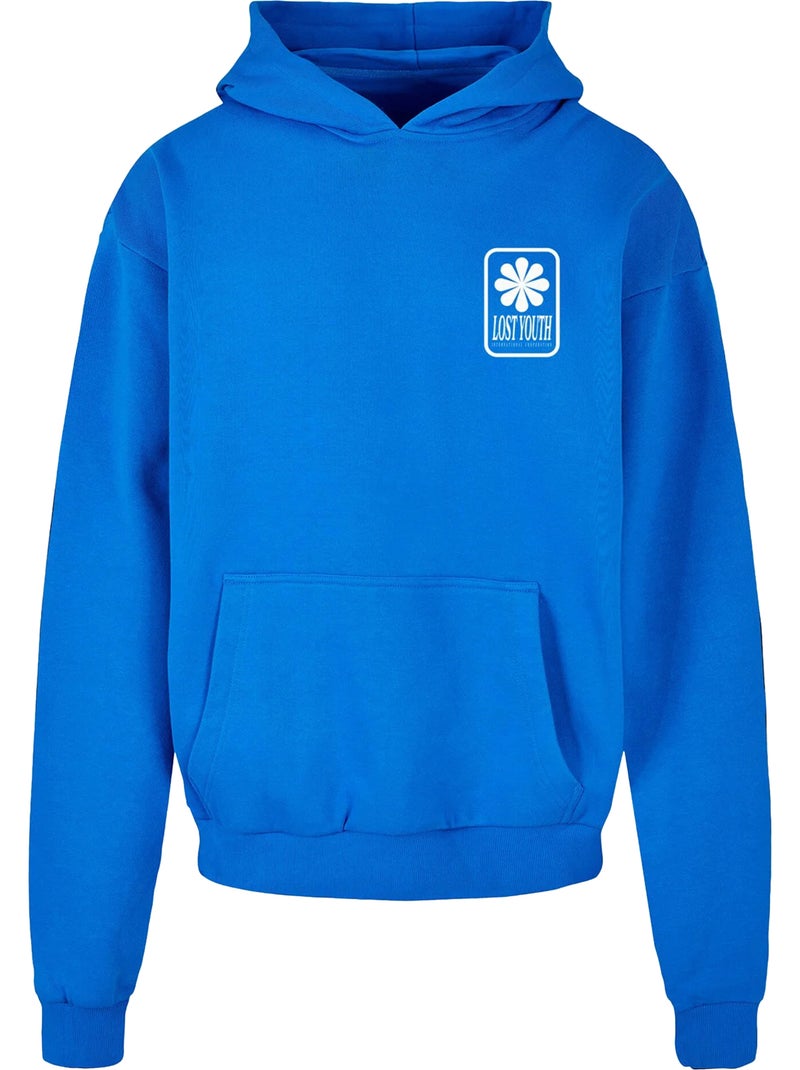 Sudadera icon v.4 para hombre - lost youth Azul cobalto - Kiabi