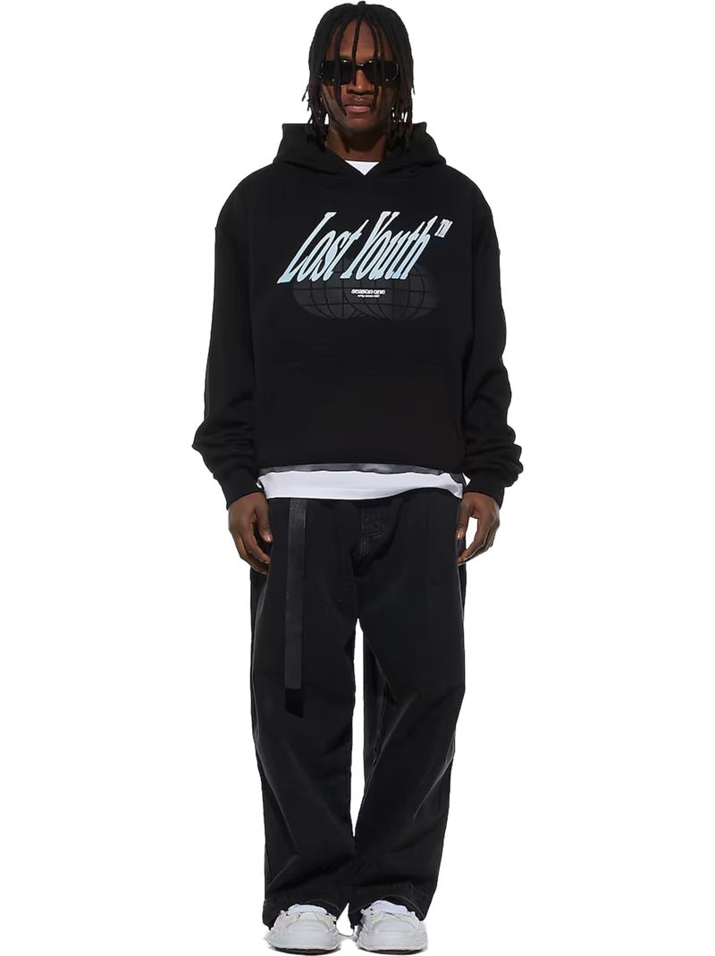 Sudadera icon v.5 para hombre - lost youth Negro - Kiabi