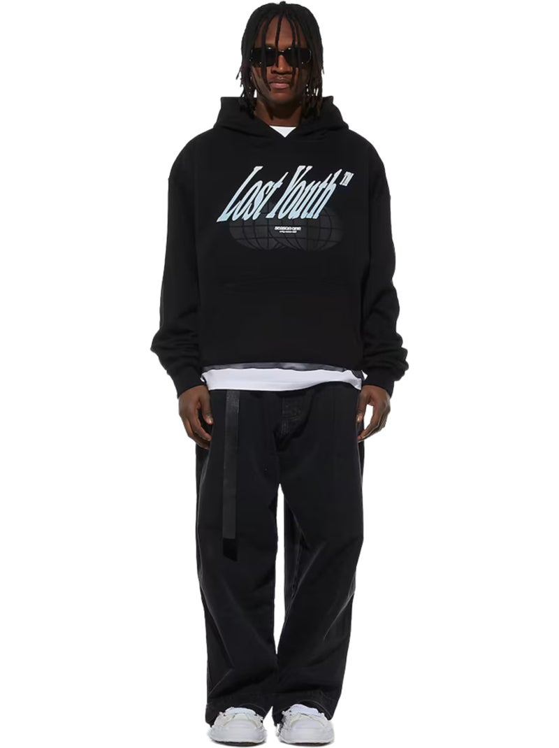 Sudadera icon v.5 para hombre - lost youth Negro - Kiabi