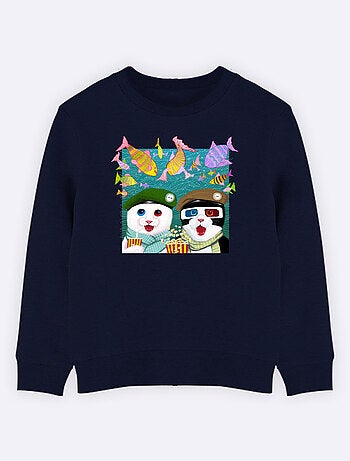 Sudadera infantil 3D