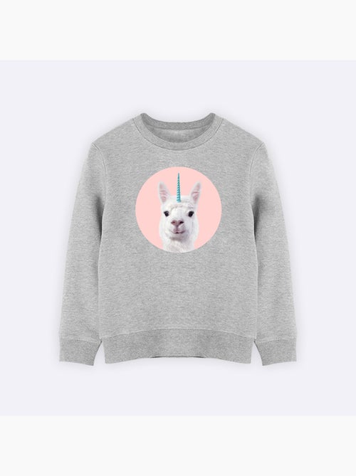 Sudadera infantil ALPACA UNICORN - Kiabi