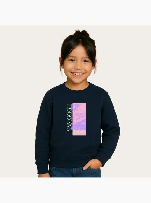 Sudadera infantil APOH VAN GOGH STARRY NIGHT SCRIBBLE - Kiabi Sudadera infantil APOH VAN GOGH STARRY NIGHT SCRIBBLE - Kiabi