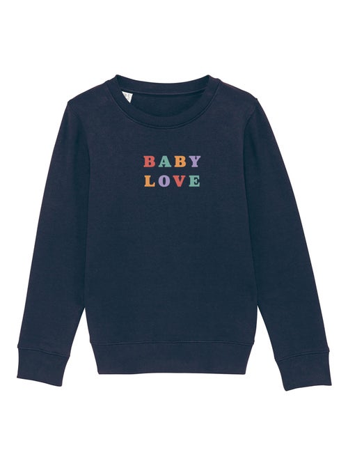 Sudadera infantil BABY LOVE - Kiabi