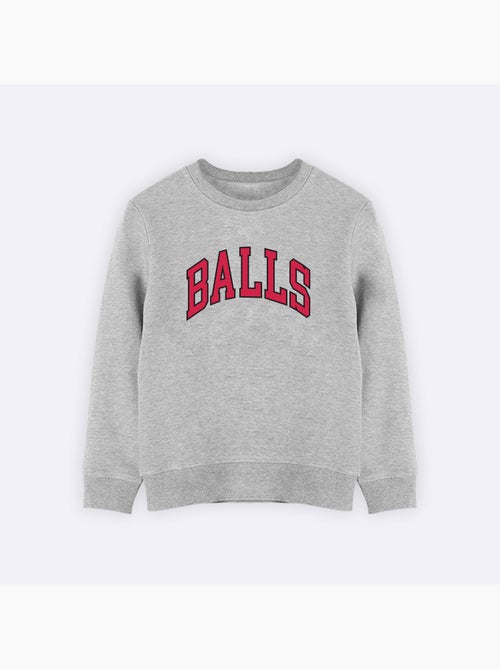 Sudadera infantil BALLS - Kiabi