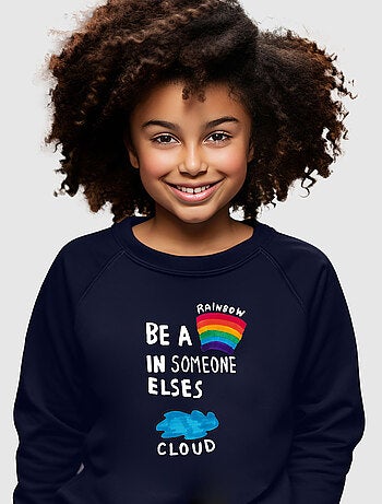 Sudadera infantil BE A RAINBOW