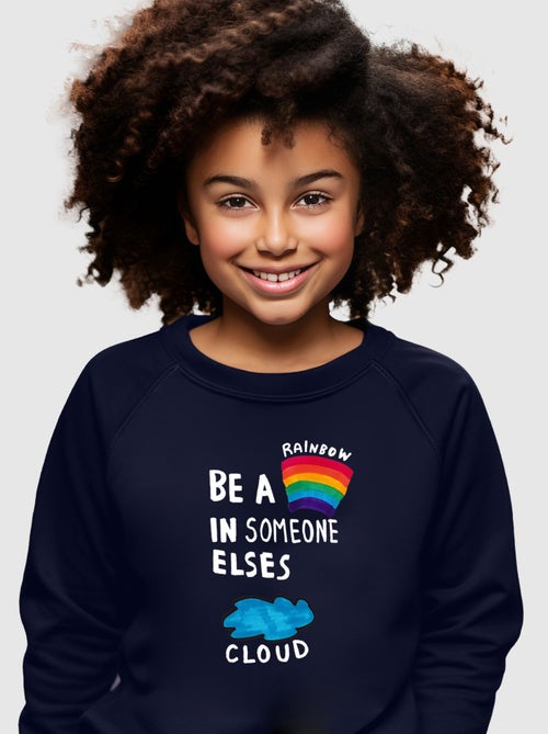 Sudadera infantil BE A RAINBOW - Kiabi